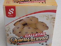 GALLETAS  QUINUAVENA CON CHISPAS DE CHOCOLATE